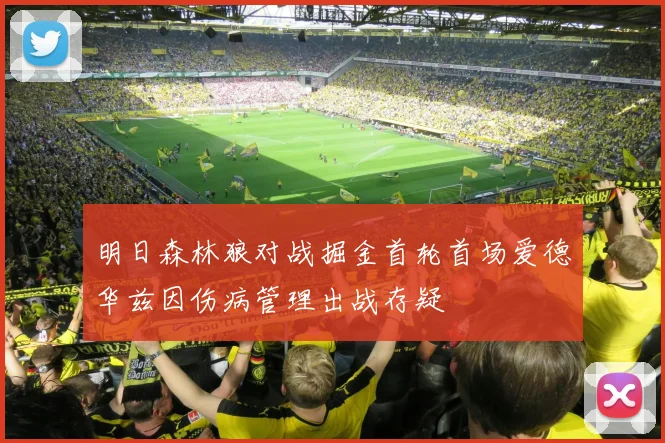 明日森林狼对战掘金首轮首场爱德华兹因伤病管理出战存疑
